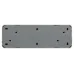 Розетка Intro Quadro 2-207-02 без заземления четырехместная 4х2P, 16А-250В, IP20, ОУ, слоновая кость