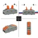 Клемма проходная СМК 222-422, 2 полюса, 0,08-4 мм2, серая, 25 шт