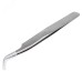 Пинцет изогнутый, узкий 125 мм (блистер)