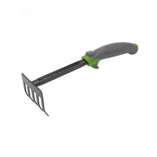 Грабельки садовые с прорезиненной ручкой, 31х8,5см ЧЕТЫРЕ СЕЗОНА