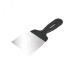 Шпатель 100 мм нержавеющая сталь, пластмассовая ручка