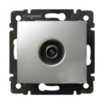 Розетка ТV 2400мГц(Алюм)