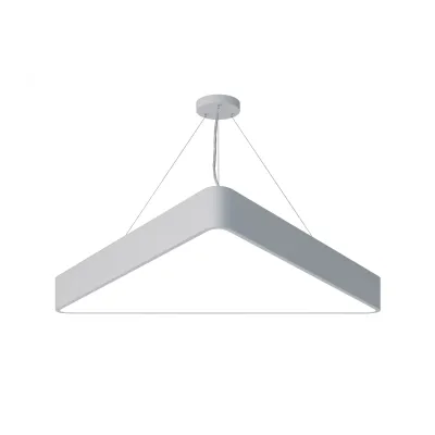 Светильник LED ЭРА Geometria SPO-152-W-40K-048 Delta 48Вт 4000К 3500Лм IP40 800*800*80 белый подвесной