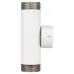 Светильник настенный ЭРА WL50 WH/BK 2*GU10 2*12Вт IP20 белый, черный
