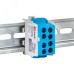 Клемма распределительная КСР с двойным винтом 2x35/2x25 синяя PROxima