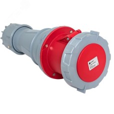 Розетка переносная 2442 3Р+РЕ 125А 380В IP67 EKF PROxima