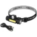 Фонарь налобный светодиодный Трофи GA-101 аккумуляторный 3 Вт COB + 3 Вт LED 2 режима магнит