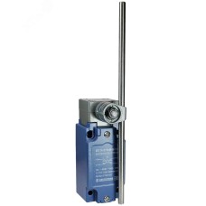 Выключатель путевой ВП 36-2153 М-66 У2, круглый стальной рычаг, регулируемый по длине, 1з+1р, безынерционный, 30х60 мм, без сальника, 3А, IP66