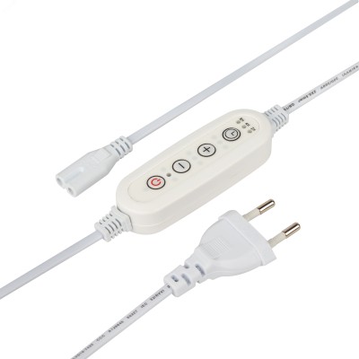 Таймер для светильника ЭРА FITO-LINETIME 2 pin (9/12/15 H) с проводом 1,5 м