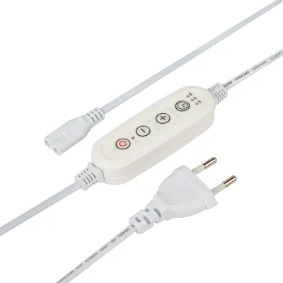 Таймер для светильника ЭРА FITO-LINETIME 2 pin (9/12/15 H) с проводом 1,5 м