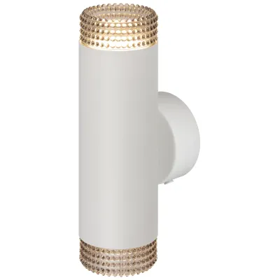 Светильник настенный ЭРА WL50 WH/BK 2*GU10 2*12Вт IP20 белый, черный