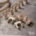 Держатель-клипса быстрого монтажа диаметр d-20мм, серая, 100 шт