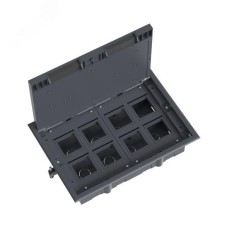 Лючок напольный с изменяемой глубиной C-Line 16 (с приборной рамкой)