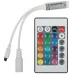 Контроллер ЭРА мини для светодиодной ленты с ИК пультом RGBController-12/24V-72/144W-IP20-IR
