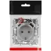 Розетка ЭРА Серия 12 12-4108-03 2P+E 16A-250В со шторками с USB type-A+C 5В-3А алюминий