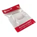 Заглушка (100х40) (2 шт) Plast EKF Белый