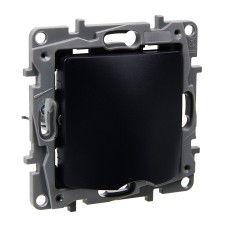 Вывод кабеля с зажимом для кабеля антрацит ETIKA