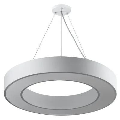 Светильник LED ЭРА Geometria SPO-134-W-40K-056 Ring 56Вт 4000К 4200Лм IP40 800*80 белый подвесной драйвер внутри