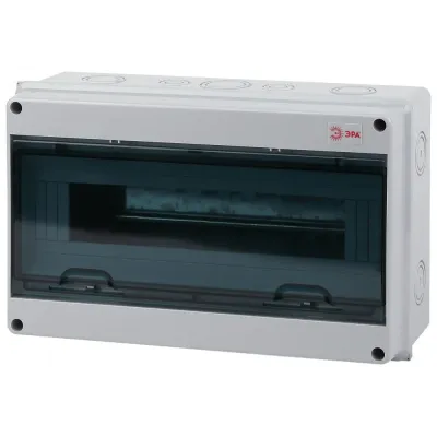 Корпус пластиковый навесной ЭРА SIMPLE КМПн-15 IP65 серый