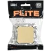 FLITE Выключатель 1-клавишный 10А ВС11-1-0-ФлН навахо IEK