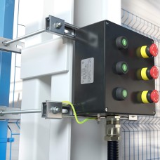 Обжимной комплект монтажных профилей тип 1, обхватконструкции габаритами 250 на 440 мм, для крепления 1 оболочки одноготипоразмера винтами din84