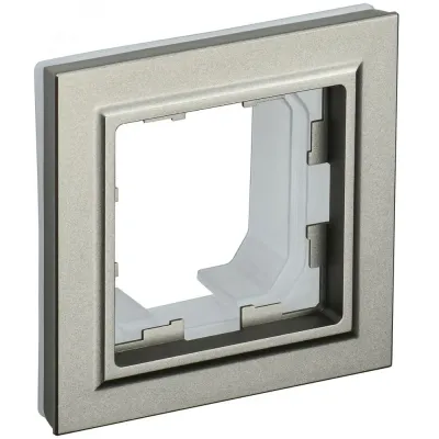 BRITE Рамка 1 пост IP44 РУ-1-БрШ-44 шампань