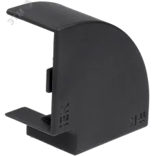 ELECOR Поворот 90град КМП 60х40 черный (4шт/компл) IEK