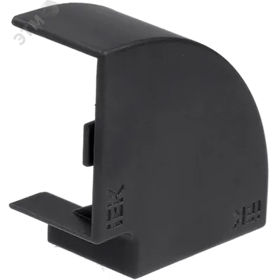 ELECOR Поворот 90град КМП 60х40 черный (4шт/компл) IEK