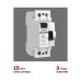 Устройство защитного отключения УЗО ВД-40 2P 16А/30мА (электронное) EKF Basic