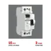 Устройство защитного отключения УЗО ВД-40 2P 40А/30мА (электронное) EKF Basic