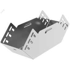 Поворот ESCA 3 вертикальный внутренний 90 градусов 100х100-0,6