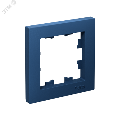 ATLASDESIGN рамка однопостовая, АКВАМАРИН