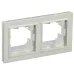 BRITE Рамка 2 поста IP44 РУ-2-БрКр-44 бежевый