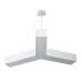 Светильник LED ЭРА Geometria SPO-141-W-40K-028 Igrek 28Вт 4000К 1900Лм IP40 600*600*80 белый подвесной