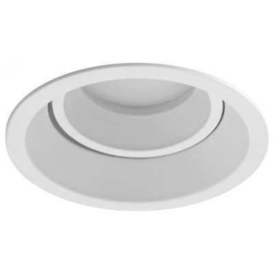 Светильник встраиваемый алюминиевый KL98 WH под лампу MR16 GU5.3 белый