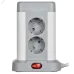 DOMINIC Удлинитель У08K 8 мест 2P+PE 1,5м 3х1,0мм2 16А/250В USB A+C 20Вт серый IEK