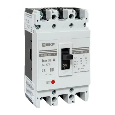 Выключатель автоматический ВА-99М 100/50А 3P 35кА EKF PROxima