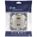 14-4110-04 ЭРА Устройство зарядное USB, 230В/5В-2100мА, IP20, Эра Elegance, шампань (6/60/960)
