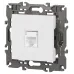 Розетка ЭРА Elegance 14-3107-01М RJ45, белый матовый