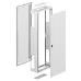 Напольный корпус RAM fit с боковыми вырезами, ВхШхГ 2000х600х300 мм