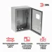 Корпус металлический ЭРА SIMPLE ЩМПг-04 с окном (400х300x175) IP54 У2 серый