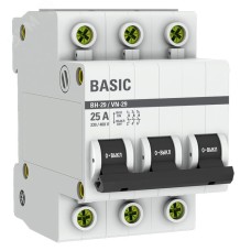 Выключатель нагрузки 3P 25А ВН-29 EKF Basic