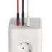 DOMINIC Удлинитель У08K 8 мест 2P+PE 1,5м 3х1,0мм2 16А/250В USB A+C 20Вт белый IEK