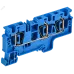 ARMAFIX Клемма пружинная CX6-3 BU 6мм2 трехконтактная синяя IEK