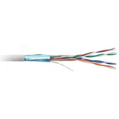 Витая пара F/UTP кат 5e 4х2х0.48 AWG24 Standart PVC IN 100м