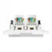 Стокгольм Механизм розетки RJ-45 2-местной белый EKF