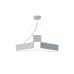 Светильник LED ЭРА Geometria SPO-141-W-40K-028 Igrek 28Вт 4000К 1900Лм IP40 600*600*80 белый подвесной Светильник LED ЭРА Geometria SPO-141-W-40K-028 Igrek 28Вт 4000К 1900Лм IP40 600*600*80 белый подвесной