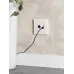 BRITE Розетка двойная TV+RJ45 кат.5E РТВ/РК12-БрЖ жемчуг