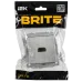 BRITE Розетка HDMI РHDMI-0-БрГН металл хром/никель IEK