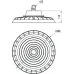 Светильник светодиодный подвесной ЭРА SPP-407-090-50K-200 200Вт 30000лм 5000K 80Ra Кп<5% КСС Г 90 градусов 5 лет IP65